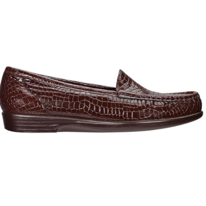 Simplify Slip On Brown Loafer