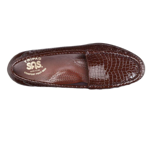 Simplify Slip On Brown Loafer