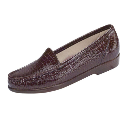 Simplify Slip On Brown Loafer