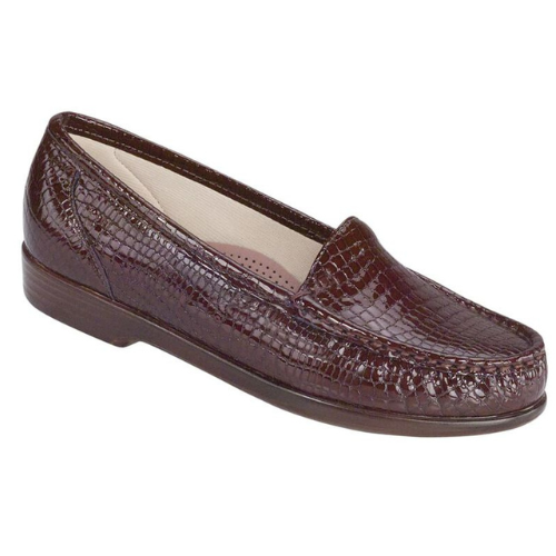 Simplify Slip On Brown Loafer