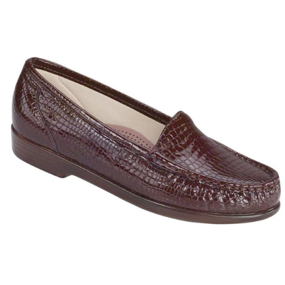 Simplify Slip On Brown Loafer