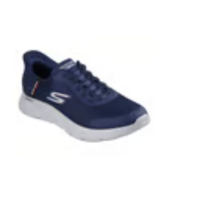 GO WALK FLEX NAVY SNEAKERS