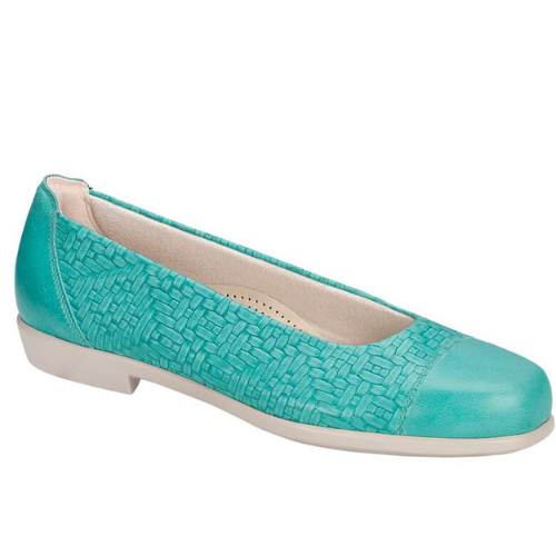 Teal Maui Slip On Loafers