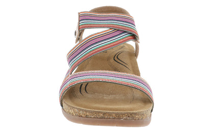 TEAGAN SAND MULTI | Biza TEAGAN Women's Sand Multi Sandal-Made in USA-Brandy's Shoes