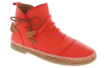 TOPAZ RED | Biza TOPAZ Women's Red Tan Boots-Made in USA-Brandy's Shoes