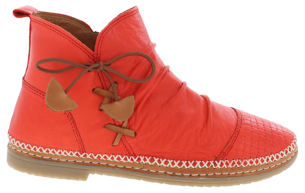 TOPAZ RED | Biza TOPAZ Women's Red Tan Boots-Made in USA-Brandy's Shoes