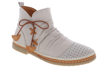 TOPAZ STONE | Biza TOPAZ Women's Stone Tan Boots-Made in USA-Brandy's Shoes