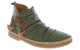 TOPAZ OLIVE | Biza TOPAZ Women's Olive Tan Boots-Made in USA-Brandy's Shoes