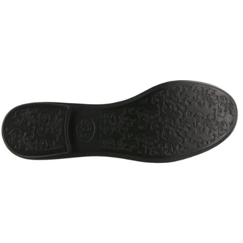 SCENIC BLACK LACE | Scenic Ballet Flat Brocade-Black Patent at Brandy Shoes Made in USA