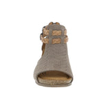 MONIC STONE/COGNAC |Brandy's Shoes Biza Monica Stone/Cognac Made in USA