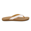 HONU BRIGHT WHITE-GOLDEN SAND SLIPPERS
