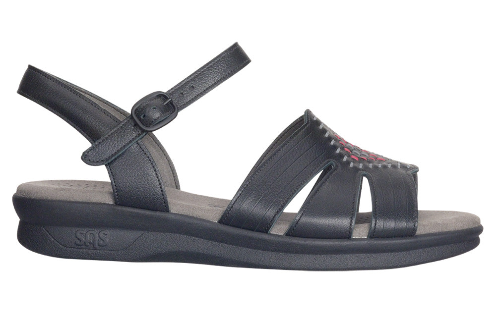 Women's Huarache- Black- SAS