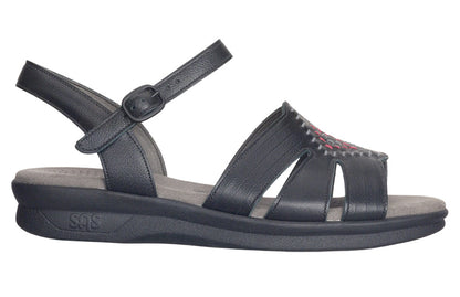 Women's Huarache- Black- SAS