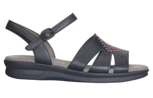 Women's Huarache- Black- SAS