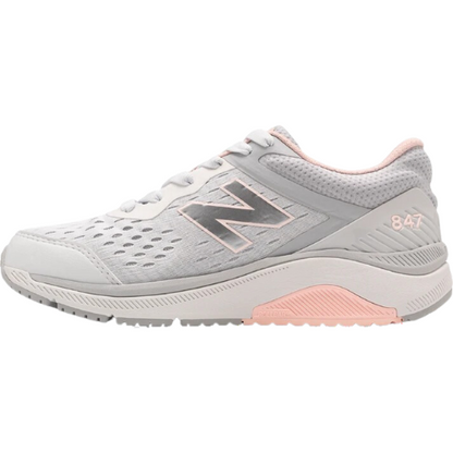 Women's 847 v4 Arctic Fox | Women’s New Balance 847v4 Athletic Walking Shoes-Arctic Fox/Silver Mink/Peach Soda-Dunk Shoes-Made in USA brandys shoes