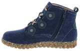 WYNTER FT NAVY | Biza WYNTER FT Women's Navy Boots-Made in USA-Brandy's Shoes