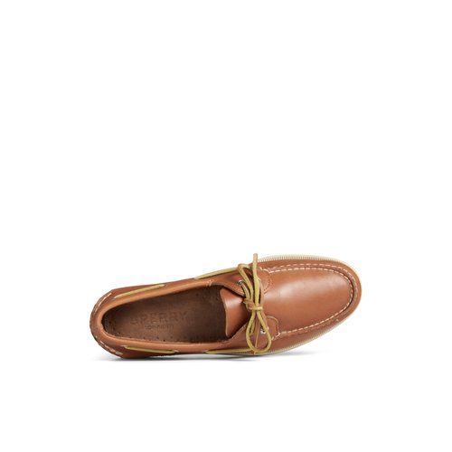sperry men's authentic original light brown
