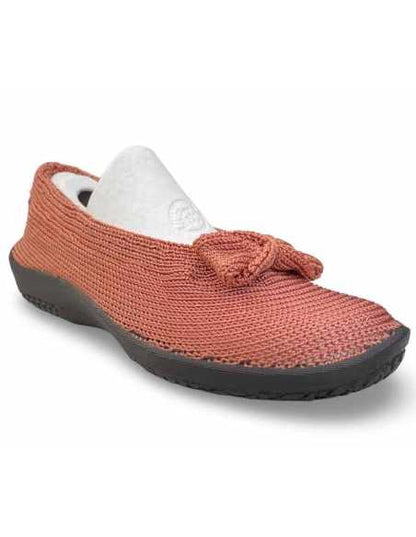 Lyla Brick Red  Anatomical Ballet Flats