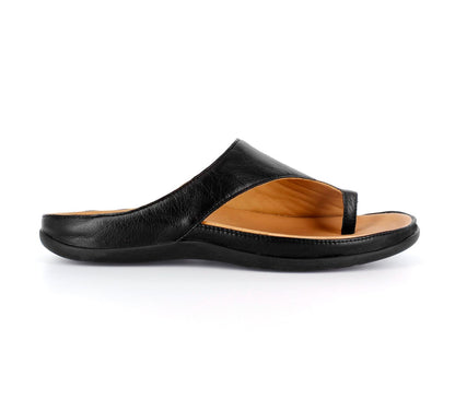 CAPRI BLACK | Strive Footwear | 'Capri' Black Orthotic Sandals at Brandy's Shoes Made in USA