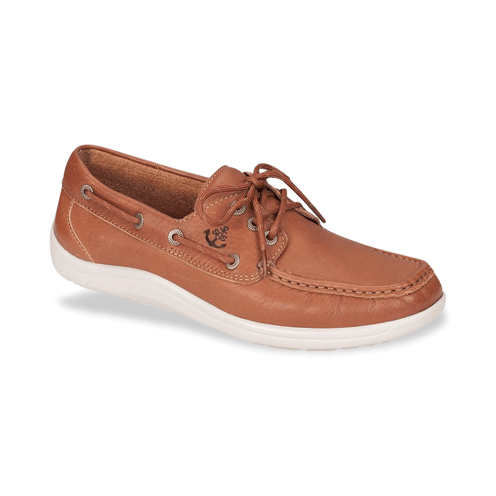 Decksider Lace Up Boat Shoe-OLD SAND | SAS MEN SAS Decksider SAND - Lace Up Boat Shoe Brandy's Shoes Made in USA