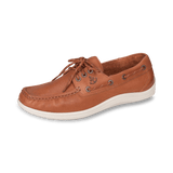 Decksider Lace Up Boat Shoe-OLD SAND | SAS MEN SAS Decksider SAND - Lace Up Boat Shoe Brandy's Shoes Made in USA