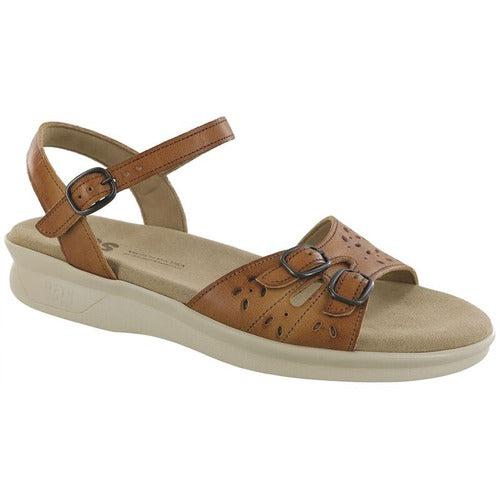 Duo Quarter Tan/Hazel Strap Sandals