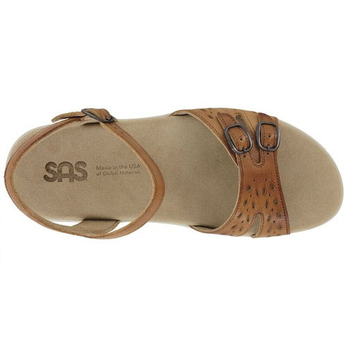 Duo Quarter Tan/Hazel Strap Sandals
