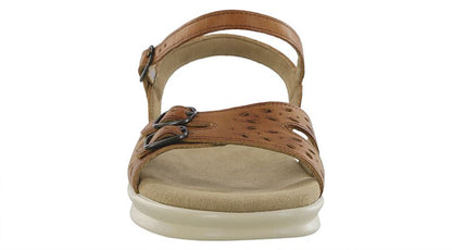Duo Quarter Strap Sandal | SAS Women's Duo Quarter Tan/Hazel Strap Sandal-DUO053-Made in USA-Brandy's Shoes