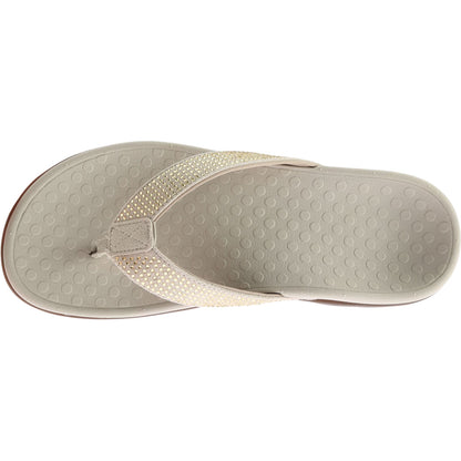 Women's Vionic Tiders Champagne Sandal | Women's Vionic Tide Rhinestones Champagne-Brandy
