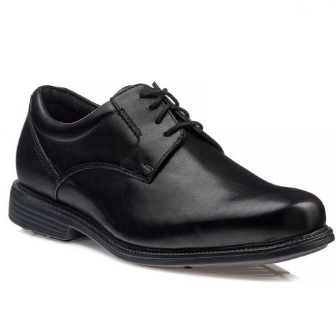 CHARLESROAD PLAIN TOE | Rockport Charles Road  EU 43 Men's Leather Oxford Dress Shoe V80553 Brandy