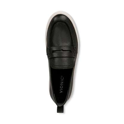 Vionic women's uptown black lth