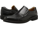 Men's Ecco Holton Black Slip-On | ECCO Holton Apron Toe Slip On-Brandy
