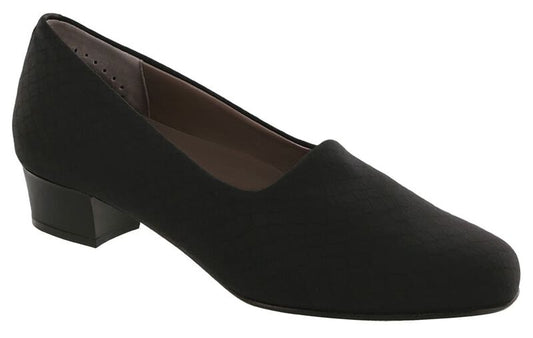 BLACK | SAS Lucia - Dress Heel at Brandy's Shoes Made in USA