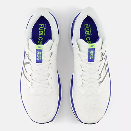 White/Blue FuelCell Propel v4-MFCPRCW4 - New Balance at Brandys Shoes