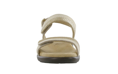 Nudu Heel Strap Sandal- GOLDEN | SAS Women's NUDU644 Nudu Heel Strap Golden Sandal-Made in USA-Brandy's Shoes