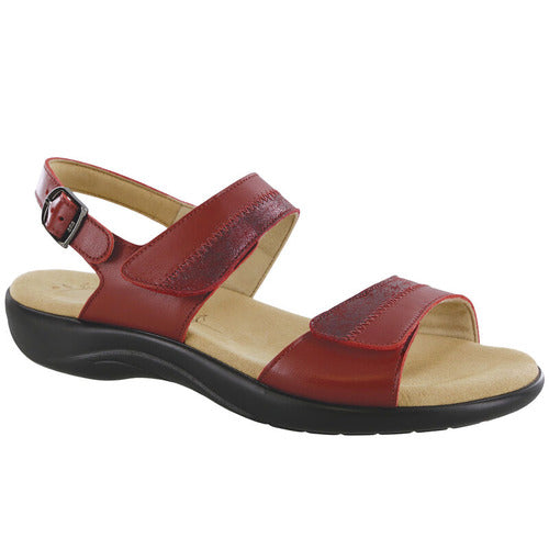 Nudu Heel Strap Ruby/Cabernet Sandal