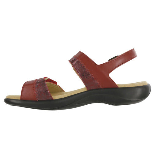Nudu Heel Strap Ruby/Cabernet Sandal