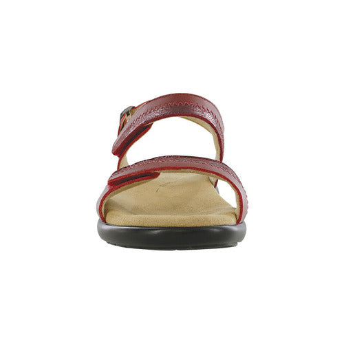 Nudu Heel Strap Ruby/Cabernet Sandal