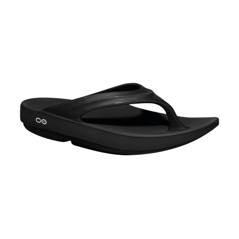 oofos women's oolala thong black