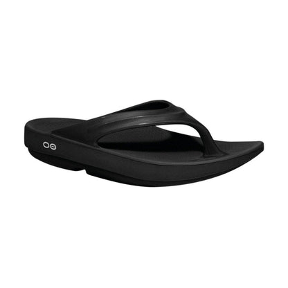 oofos women's oolala thong black