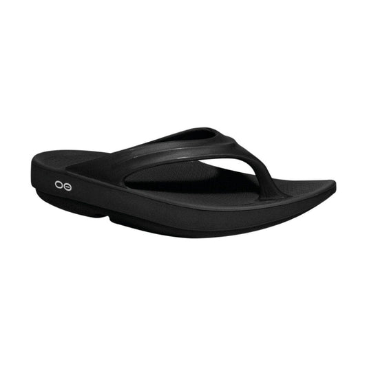 oofos women's oolala thong black