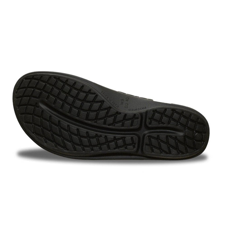 oofos women's oolala thong black