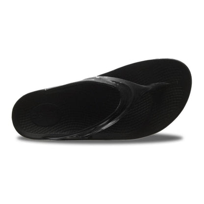 oofos women's oolala thong black