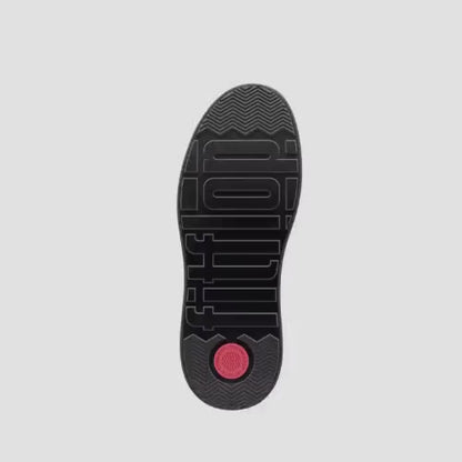 FitFlop Women's Lulu Leather Toe-Post Black