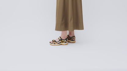 ECCO Women's Offroad Yucatan Multi Brown