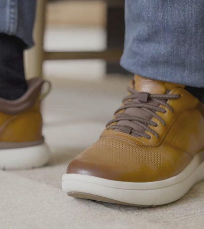 florsheim mens fleet cognac
