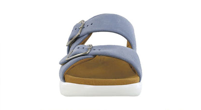 CLOUD | SAS Women's Cloud/Sky Relaxed Heel Strap Sandal-RELAXED233-Made in USA-Brandy's Shoes