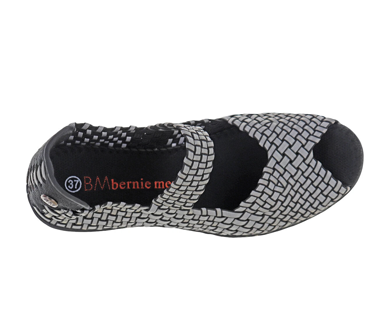 bernie mev women's chick black reflective