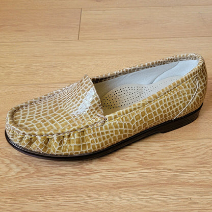 SAS Women's |Tripad |Simplify-200 Beige Croc |Loafer Shoes| WOMEN'S FOOT WEAR@BRANDYS SHOES