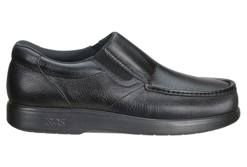Side Gore BLACK SAS |SAS MEN Side Gore Slip On Loafer Made in USA Brandy's Shoes